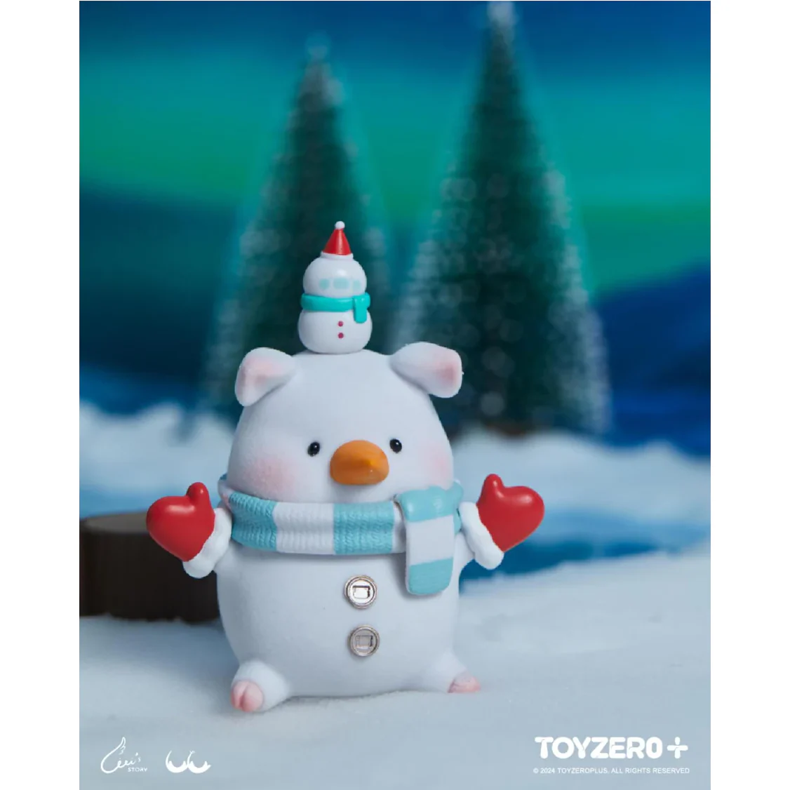 ToyZeroPlus x LuLu The Piggy Christmasland Series Figurines Blind Box (1pc) - Image 2