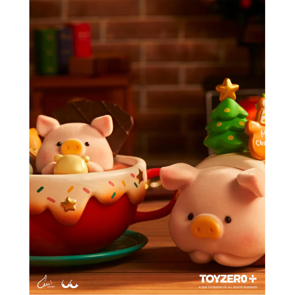 ToyZeroPlus x LuLu The Piggy Christmasland Series Figurines Blind Box (1pc) - Image 7