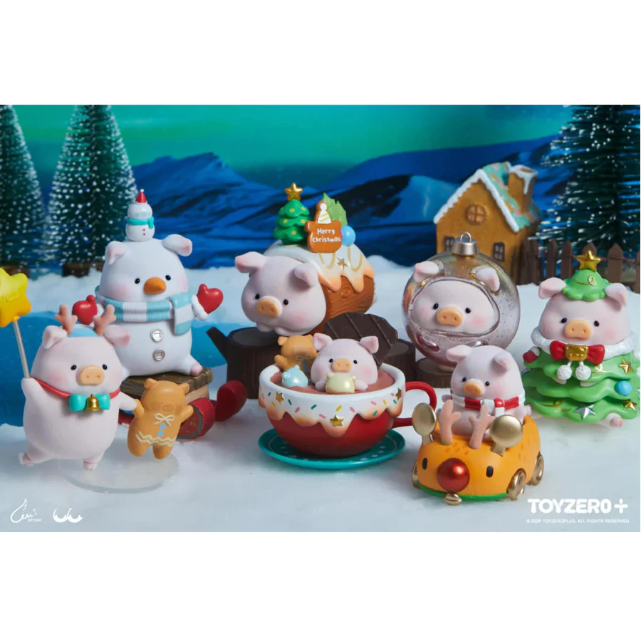 ToyZeroPlus x LuLu The Piggy Christmasland Series Figurines Blind Box (1pc) - Image 8