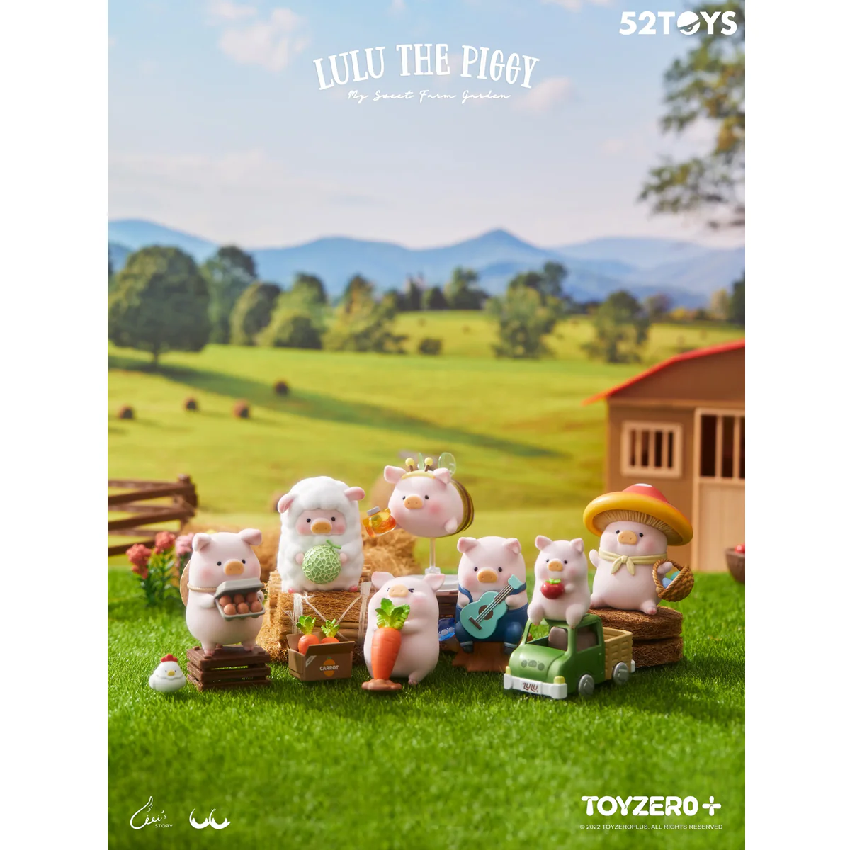 ToyZeroPlus x Lulu The Piggy My Sweet Farm Garden Blind Box (1pc) - Image 9