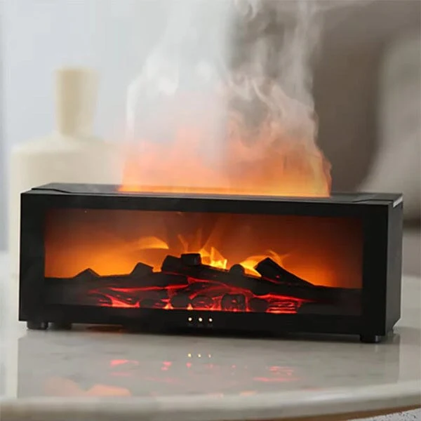 Esencia TranquilFlames: Mini Fireplace Flame Diffuser - Image 3