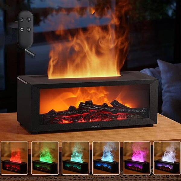 Esencia TranquilFlames: Mini Fireplace Flame Diffuser - Image 4
