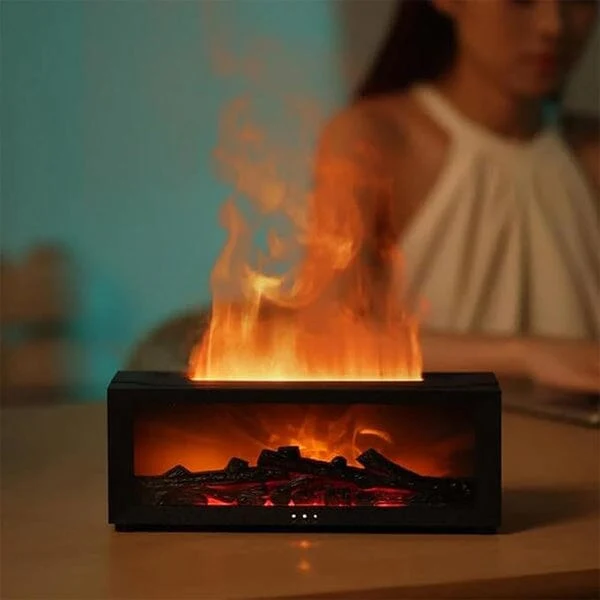 Esencia TranquilFlames: Mini Fireplace Flame Diffuser - Image 7
