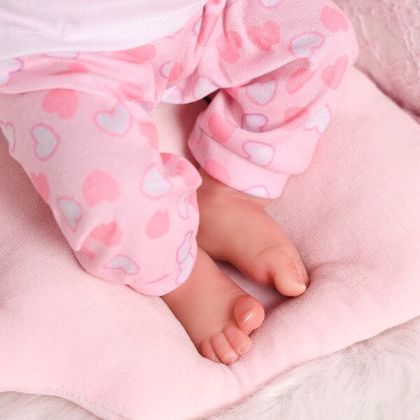 TrueHeart Treasures Dream Weavers Collection Weighted Reborn Lifelike Baby Dolls 3kg (6.61 lb) Baby Evangeline - Image 5