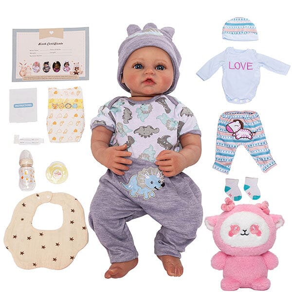 TrueHeart Treasures Dream Weavers Collection Weighted Reborn Lifelike Baby Dolls 3kg (6.61 lb) Baby Mira - Image 7