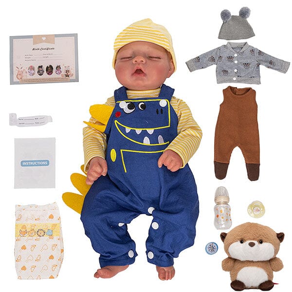 TrueHeart Treasures Dream Weavers Collection Weighted Reborn Lifelike Baby Dolls 3kg (6.61 lb) Baby Tommy - Image 10
