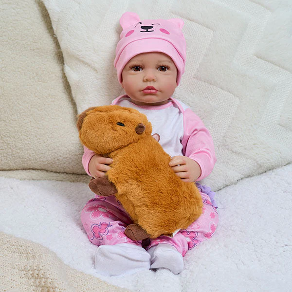 TrueHeart Treasures Dream Weavers Series 2 Weighted Reborn Lifelike Baby Dolls (3kg (6.61 lb) Baby Chloe - Image 6