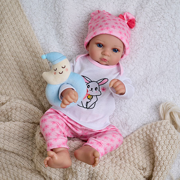 TrueHeart Treasures Dream Weavers Series 2 Weighted Reborn Lifelike Baby Dolls 3kg (6.61 lb) Baby Sabrina - Image 6