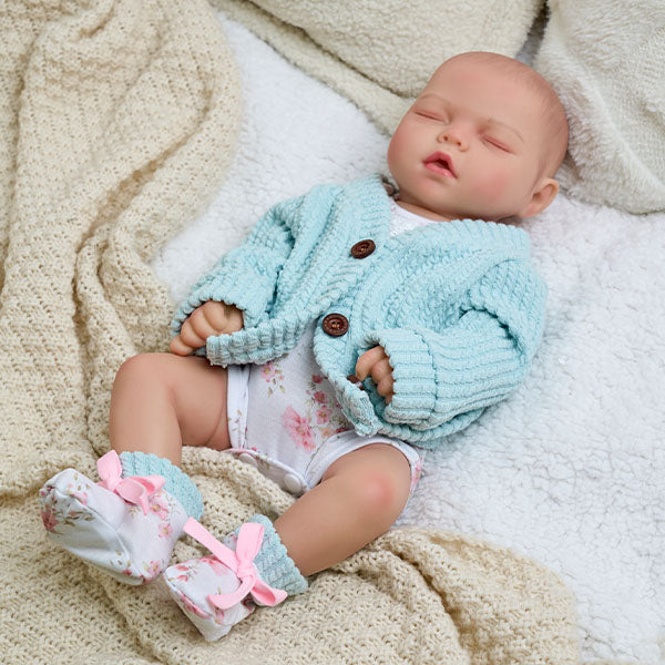 TrueHeart Treasures Dream Weavers Series 2 Weighted Reborn Lifelike Baby Dolls 3kg (6.61 lb) Baby Seraphina - Image 4