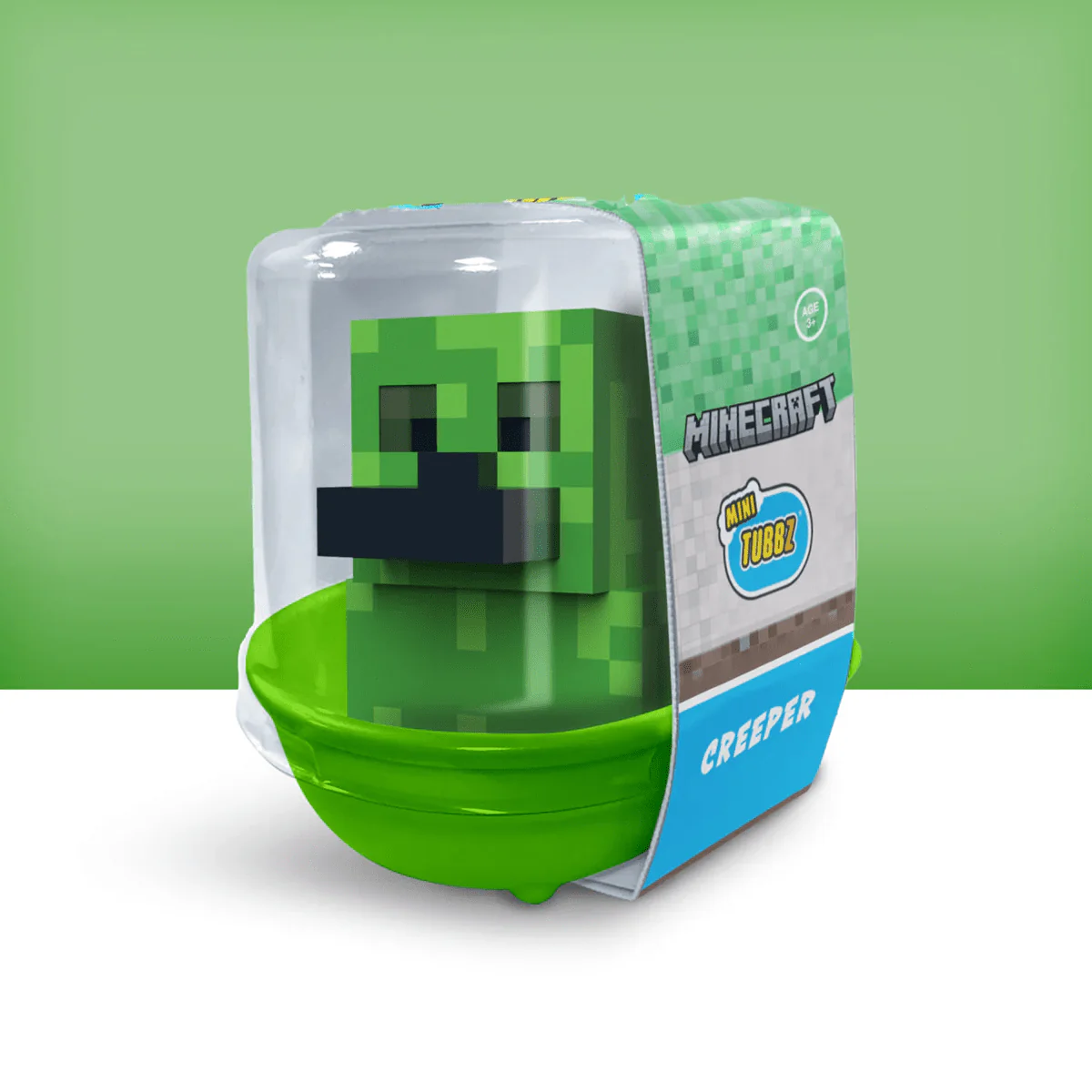 TUBBZ: Minecraft - Creeper Rubber Duck Figure (Mini Edition) - Image 2