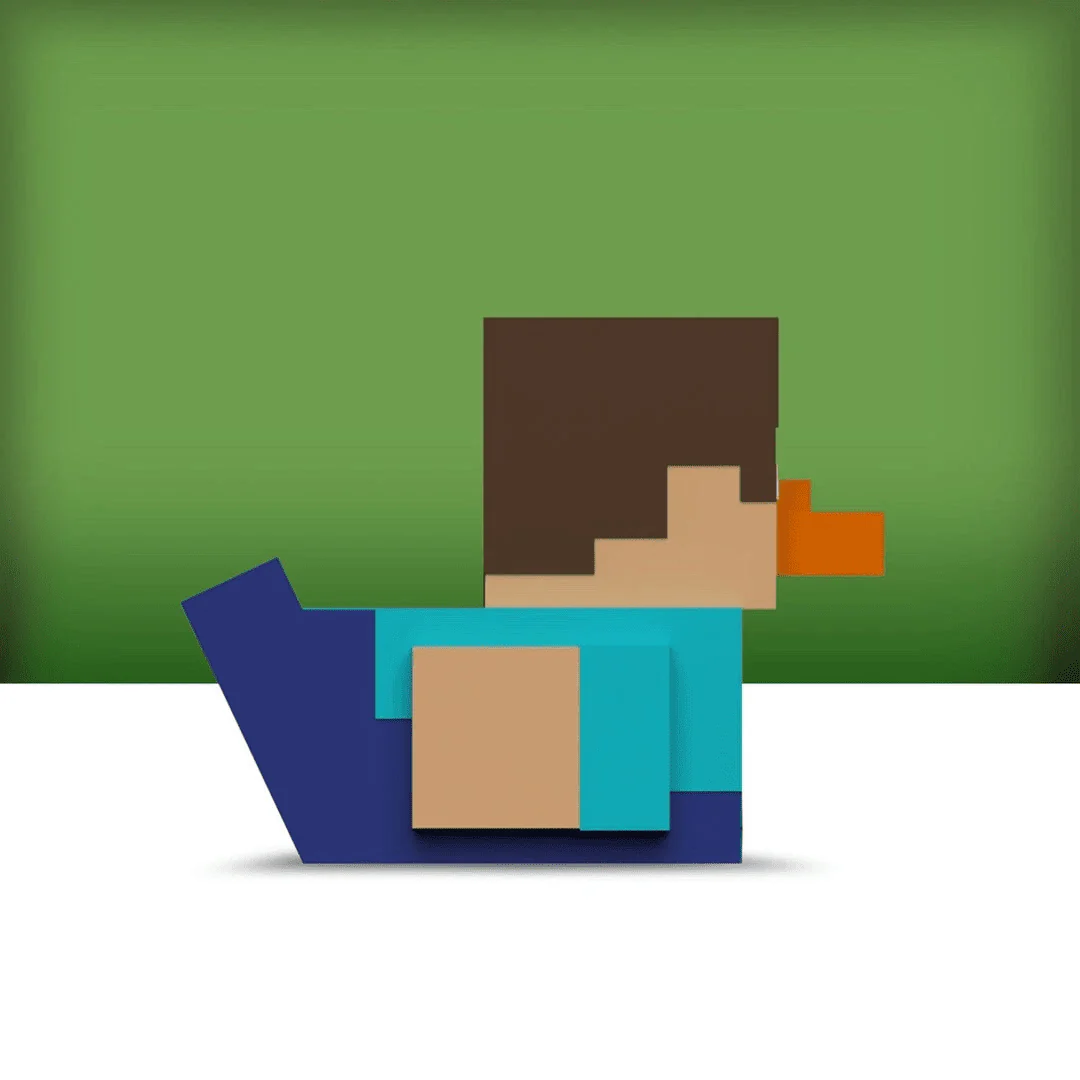 TUBBZ: Minecraft - Steve Rubber Duck Figure (Mini Edition) - Image 5