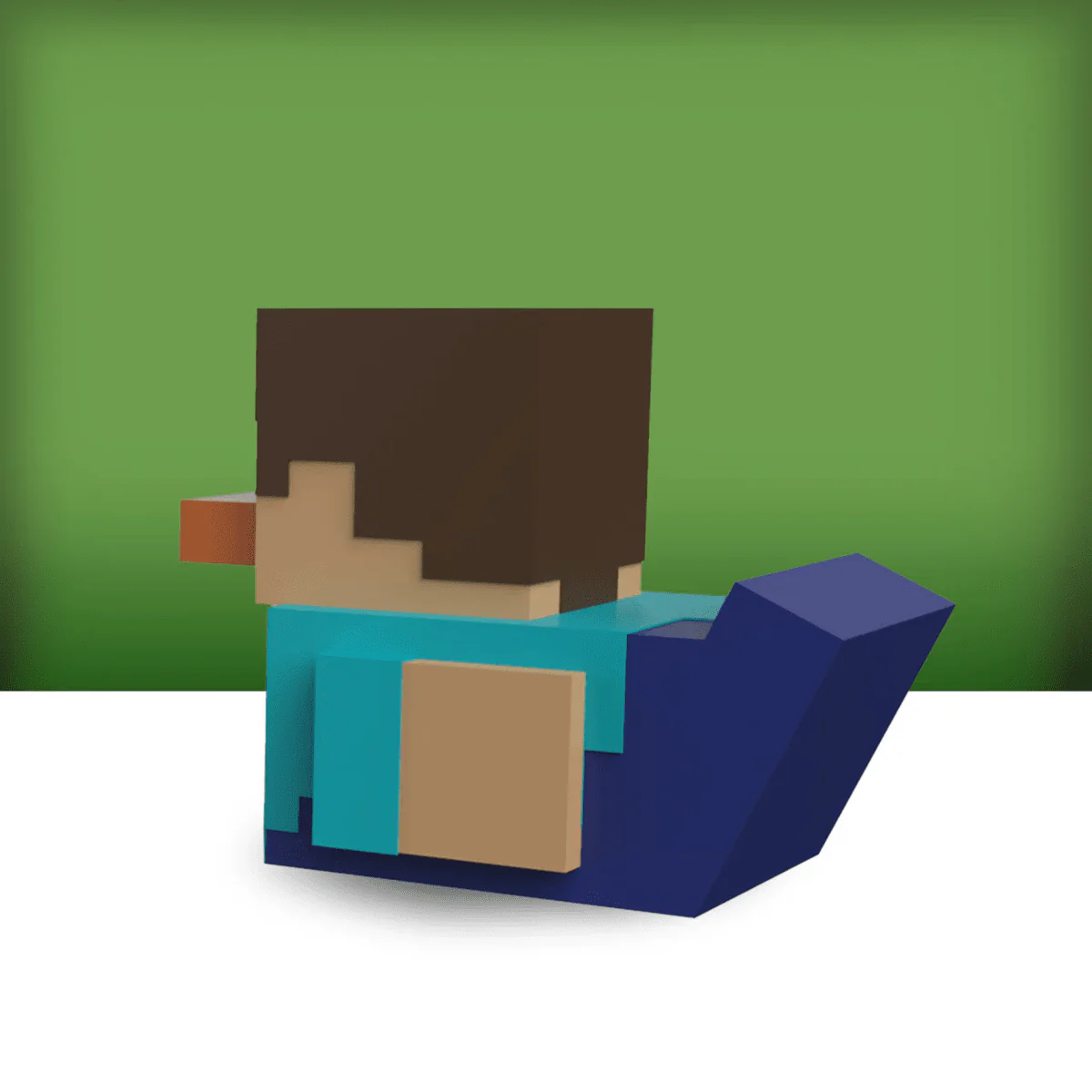 TUBBZ: Minecraft - Steve Rubber Duck Figure (Mini Edition) - Image 6