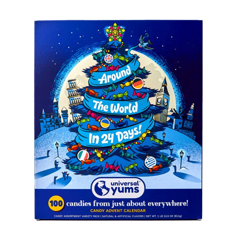 Universal Yums Snack Box: Around The World Candy Advent Calendar