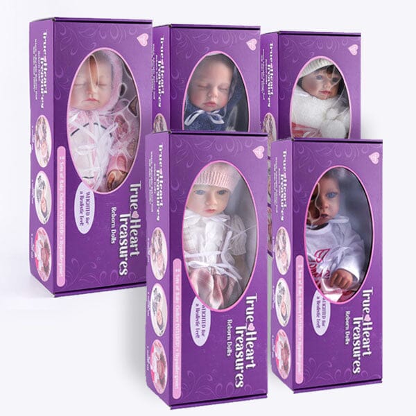 TrueHeart Treasures Weighted Reborn Lifelike Baby Dolls 3kg (6.61 lb) Baby Olivia - Image 9