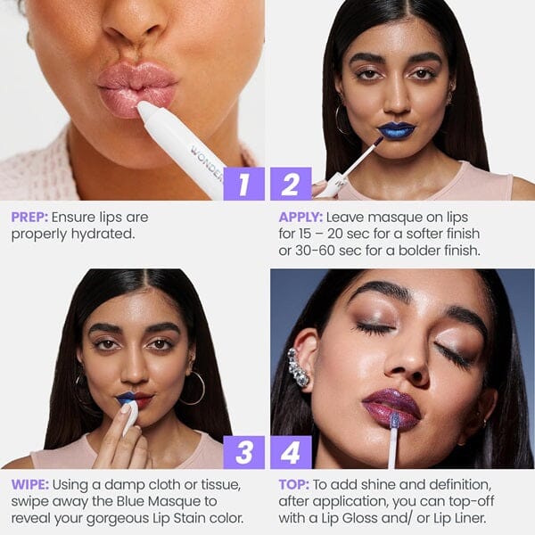 Wonderskin: Wonder Blading Lip Stain Masque - 4ml - Image 4
