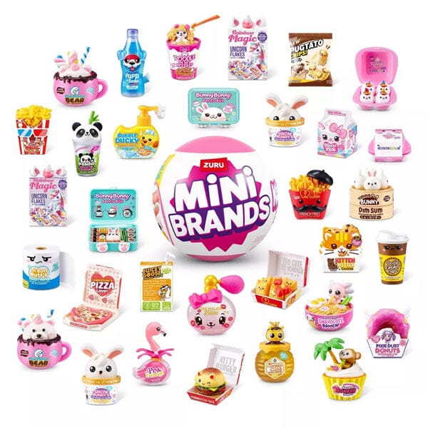 ZURU 5 Surprise Kawaii Kuties Mini Brands Series 1 Collectible Capsule - Image 3